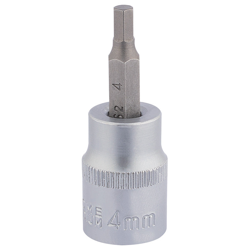 Draper Tools 3/8 Square Drive Socket with Hexagonal Bit (4mm) DRA16282