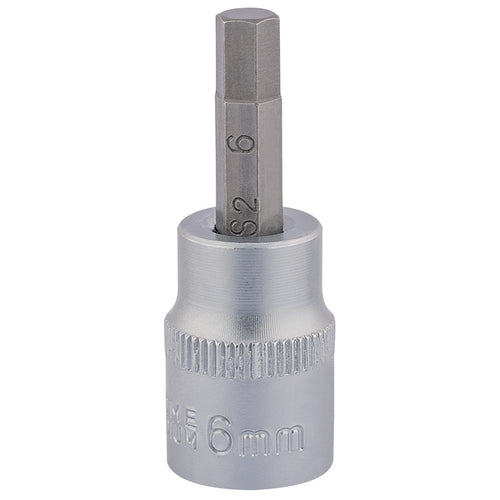 Draper Tools 3/8 Square Drive Socket with Hexagonal Bit (6mm) DRA16284