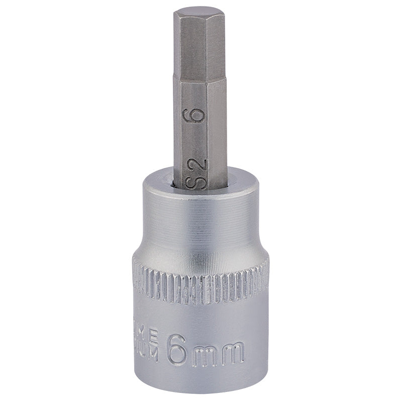 Draper Tools 3/8 Square Drive Socket with Hexagonal Bit (6mm) DRA16284