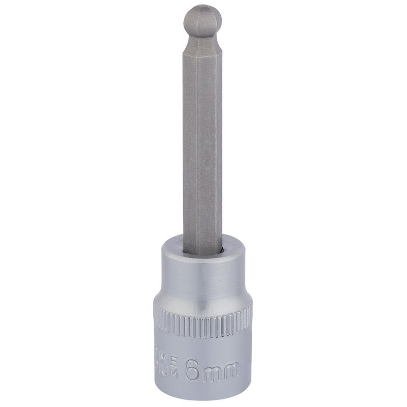 Draper Tools 3/8 Sq. Dr. Ball End Hexagonal Socket Bits (6mm) DRA16289