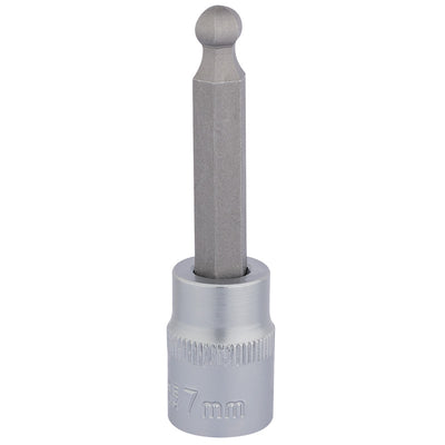 Draper Tools 3/8 Sq. Dr. Ball End Hexagonal Socket Bits (7mm) DRA16290