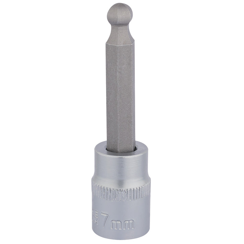 Draper Tools 3/8 Sq. Dr. Ball End Hexagonal Socket Bits (7mm) DRA16290