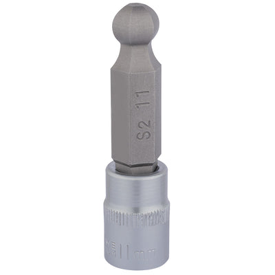 Draper Tools 3/8 Sq. Dr. Ball End Hexagonal Socket Bits (11mm) DRA16294