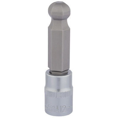 Draper Tools 3/8 Sq. Dr. Ball End Hexagonal Socket Bits (12mm) DRA16295