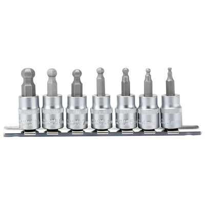 Draper Tools 3/8 Sq. Dr. Hexagonal Socket Bit Set (7 piece) DRA16296