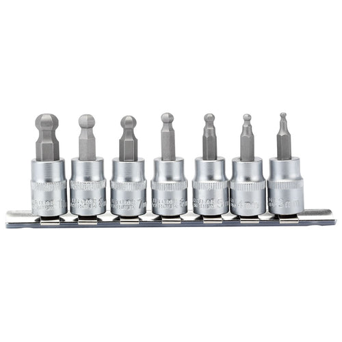 Draper Tools 3/8 Sq. Dr. Hexagonal Socket Bit Set (7 piece) DRA16296