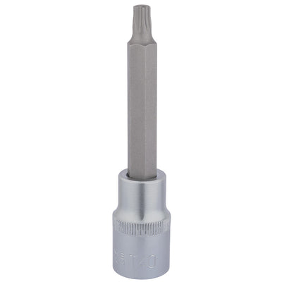 Draper Tools T40 x 100mm 1/2 Square Drive Draper TX-STAR® Socket Bit DRA16313