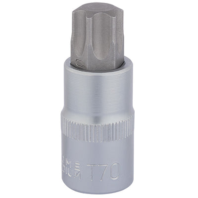 Draper Tools T70 x 55mm 1/2 Square Drive Draper TX-STAR® Socket Bit DRA16325