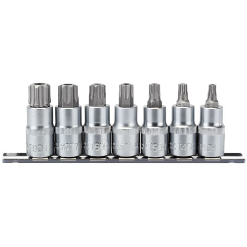 Draper Tools 1/2 Sq. Dr. Draper TX-STAR® Security Socket Bit Set (7 Piece) DRA16334