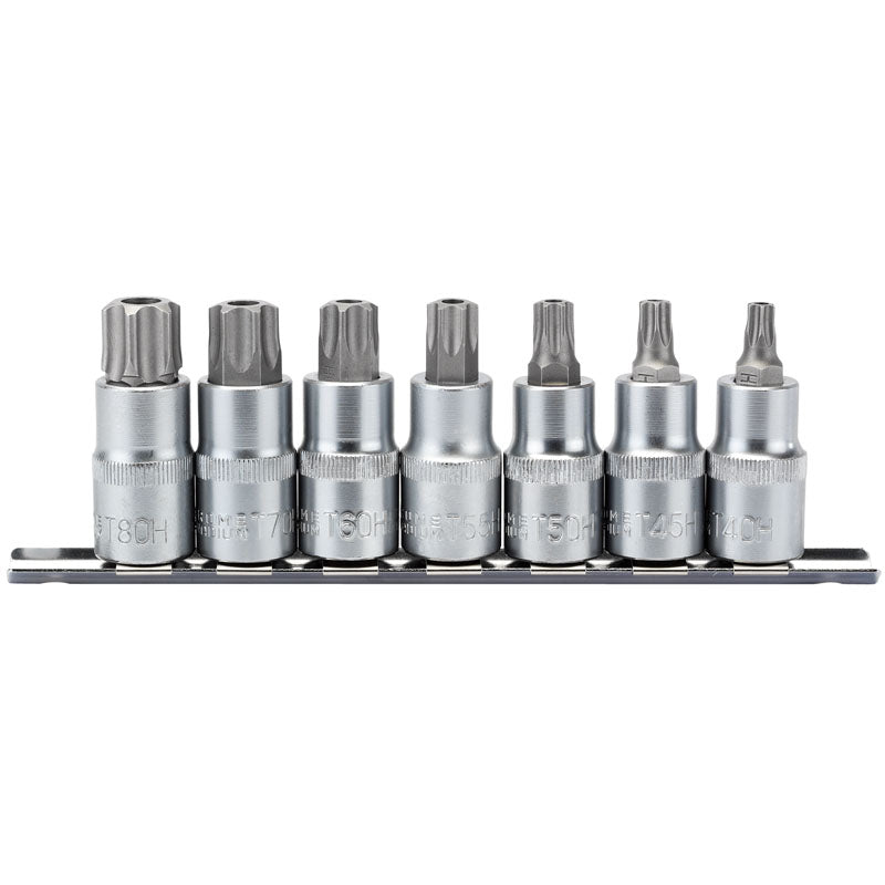 Draper Tools 1/2 Sq. Dr. Draper TX-STAR® Security Socket Bit Set (7 Piece) DRA16334