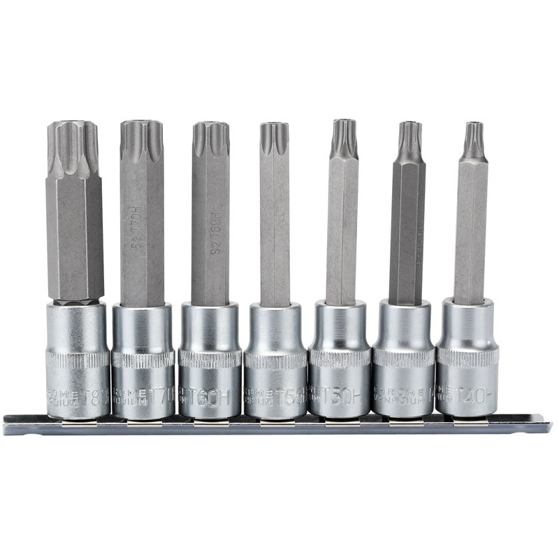 Draper Tools 1/2 Sq. Dr. Draper TX-STAR® Security Socket Bit Set (7 Piece) DRA16338