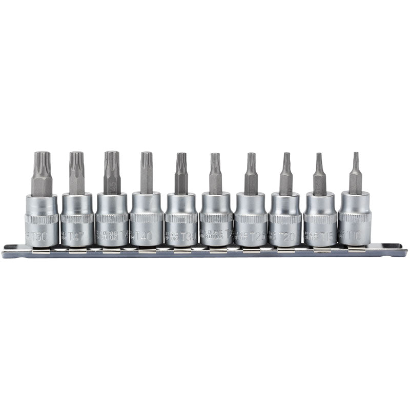 Draper Tools 3/8 Sq. Dr. Draper TX-STAR® Plus Socket Bit Set (10 Piece) DRA16339