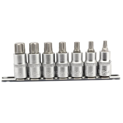 Draper Tools 1/2 Sq. Dr. Draper TX-STAR® Plus Socket Bit Set (7 Piece) DRA16341