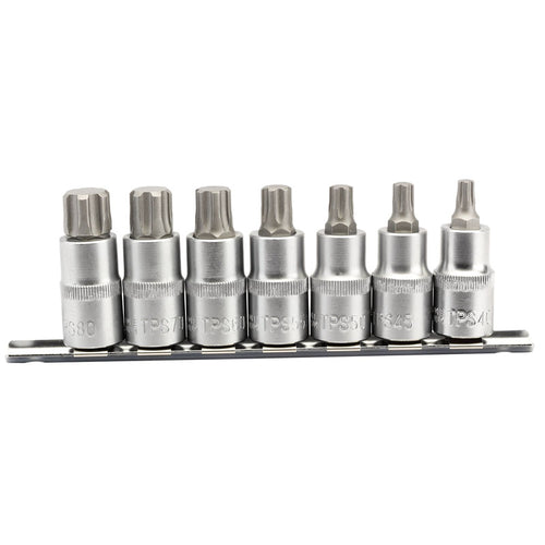 Draper Tools 1/2 Sq. Dr. Draper TX-STAR® Plus Socket Bit Set (7 Piece) DRA16341