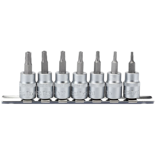Draper Tools 3/8 Sq. Dr. Five Lobe Draper TX-STAR® Security Socket Bit Set (7 Piece) DRA16343