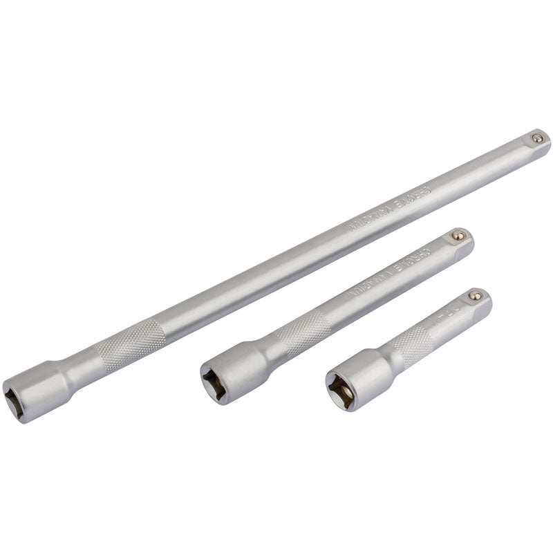 Draper Tools 3/8 Square Drive Extension Bar Set (3 Piece) DRA16425