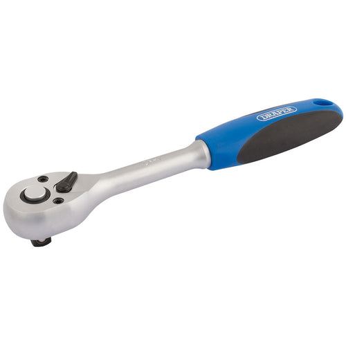 Draper Tools 3/8 Sq. Dr. 72 Tooth Reversible Soft Grip Ratchets DRA16428