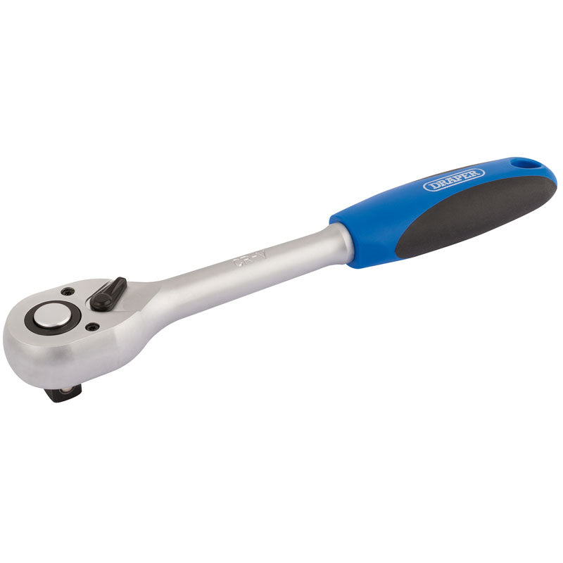 Draper Tools 1/2 Sq. Dr. 72 Tooth Reversible Soft Grip Ratchets DRA16429