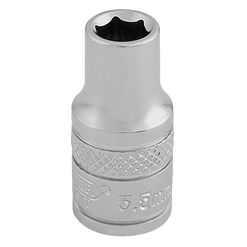 Draper Tools 1/4 Square Drive Socket (5.5mm) DRA16509