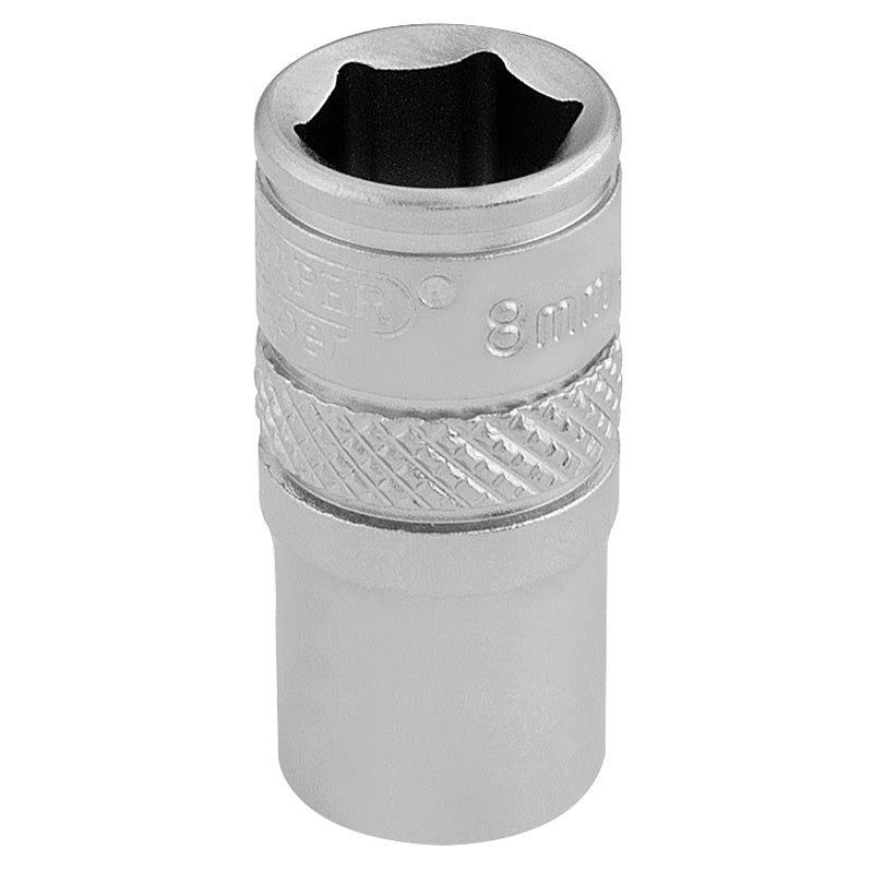 Draper Tools 1/4 Square Drive Socket (8mm) DRA16513