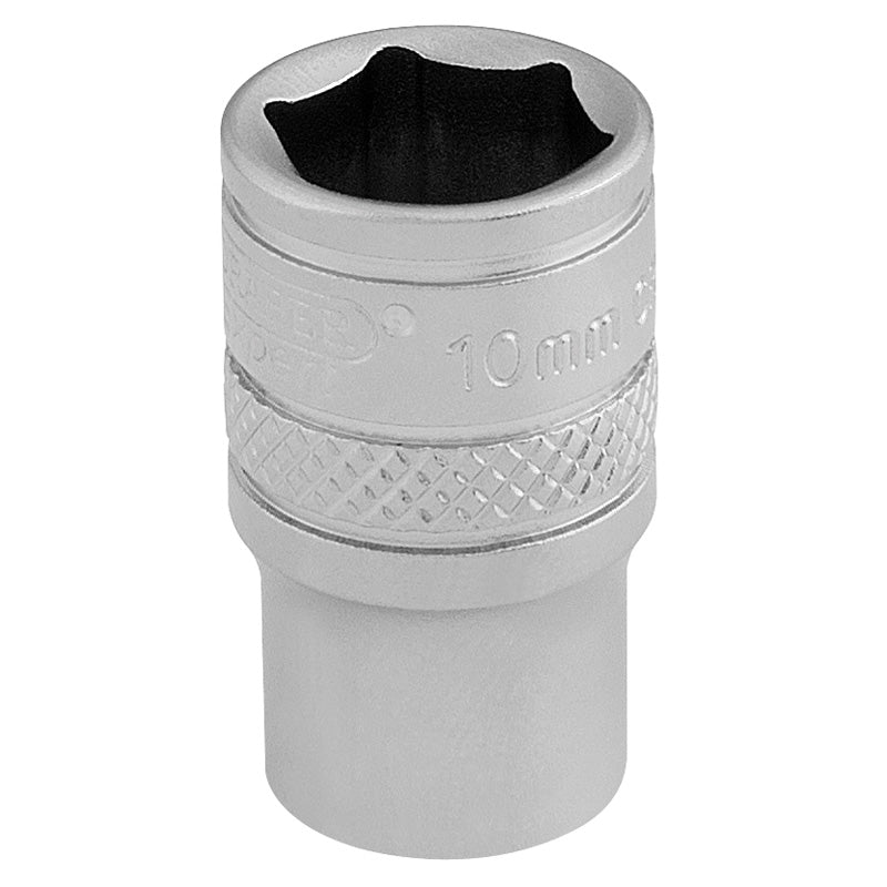 Draper Tools 1/4 Square Drive Socket (10mm) DRA16514