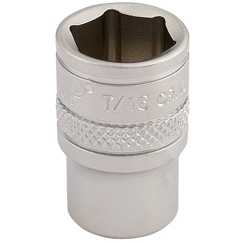 Draper Tools 1/4 Square Drive Imperial Socket (7/16) DRA16525