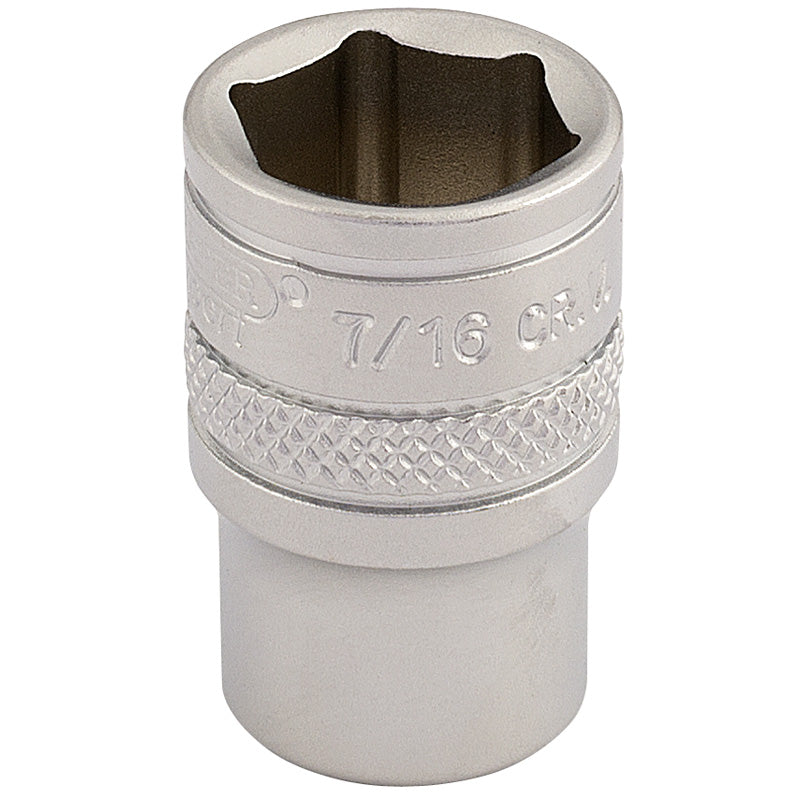 Draper Tools 1/4 Square Drive Imperial Socket (7/16) DRA16525