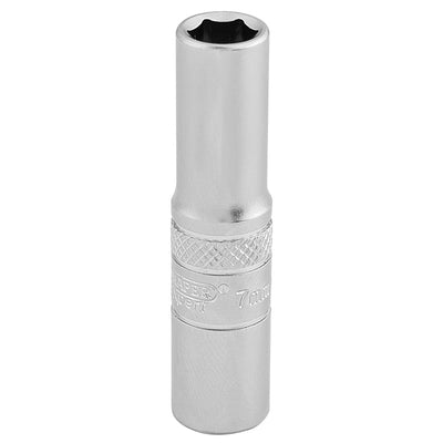 Draper Tools 1/4 Square Drive 6 Point Deep Socket (7mm) DRA16527