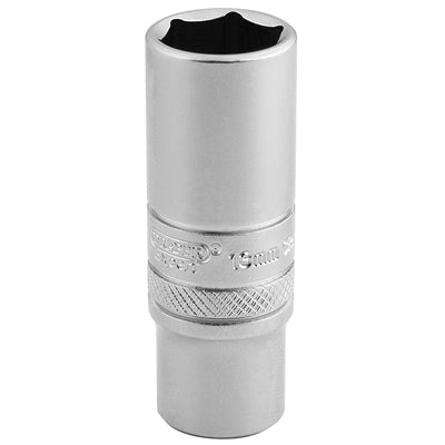 Draper Tools 1/4 Square Drive 6 Point Deep Socket (13mm) DRA16530