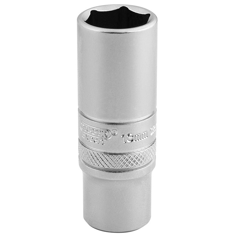 Draper Tools 1/4 Square Drive 6 Point Deep Socket (13mm) DRA16530
