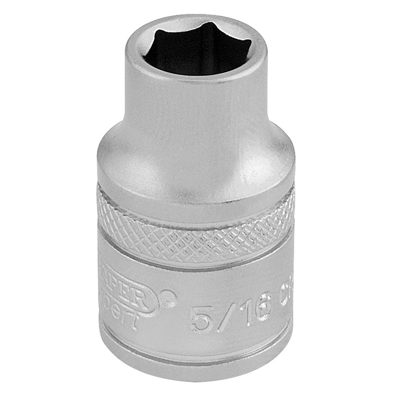Draper Tools 3/8 Square Drive 6 Point Imperial Socket (5/16) DRA16549