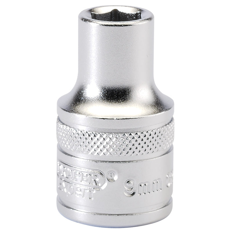 Draper Tools 1/2 Square Drive 6 Point Metric Socket (9mm) DRA16597