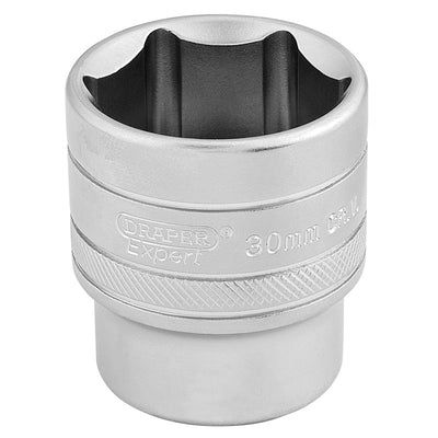 Draper Tools 1/2 Square Drive 6 Point Metric Socket (30mm) DRA16620