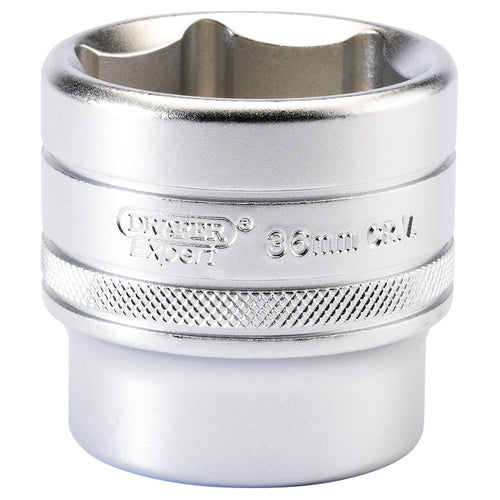 Draper Tools 1/2 Square Drive 6 Point Metric Socket (36mm) DRA16623
