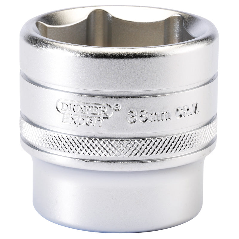 Draper Tools 1/2 Square Drive 6 Point Metric Socket (36mm) DRA16623