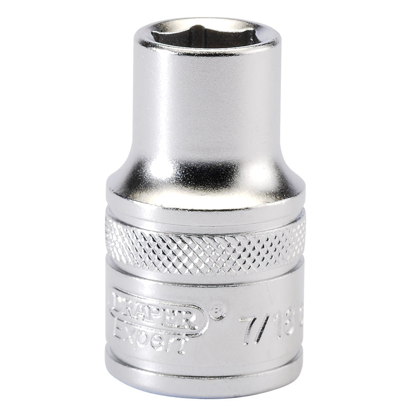 Draper Tools 1/2 Square Drive 6 Point Imperial Socket (7/16) DRA16625
