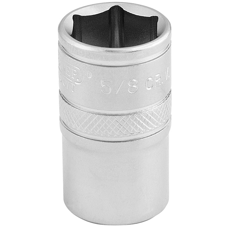 Draper Tools 1/2 Square Drive 6 Point Imperial Socket (5/8) DRA16628
