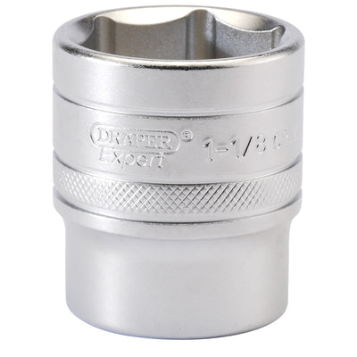Draper Tools 1/2 Square Drive 6 Point Imperial Socket (1.1/8) DRA16636
