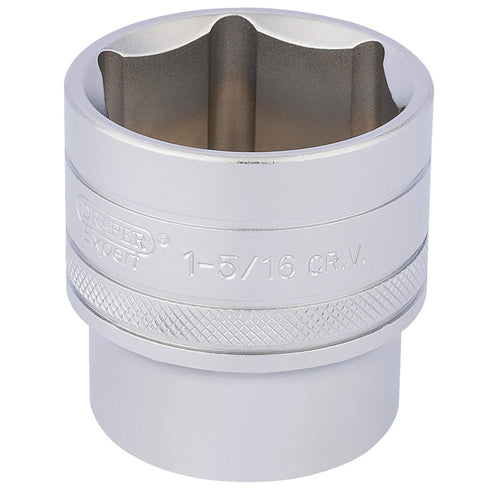 Draper Tools 1/2 Square Drive 6 Point Imperial Socket (1.5/16) DRA16640