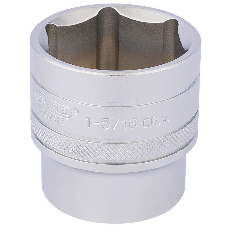 Draper Tools 1/2 Square Drive 6 Point Imperial Socket (1.5/16) DRA16640