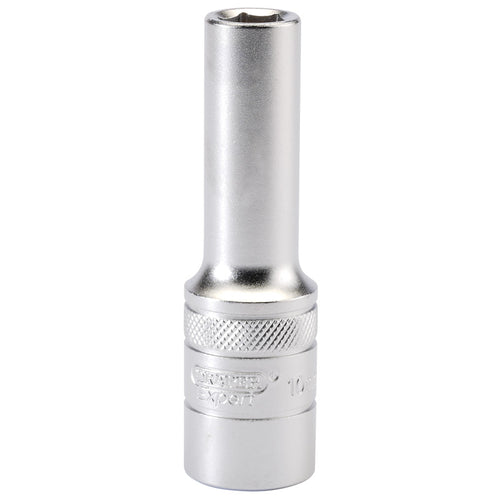 Draper Tools 1/2 Square Drive 6 Point Metric Deep Socket (10mm) DRA16642
