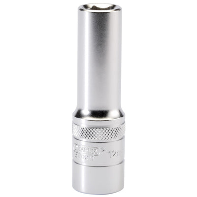 Draper Tools 1/2 Square Drive 6 Point Metric Deep Socket (12mm) DRA16643