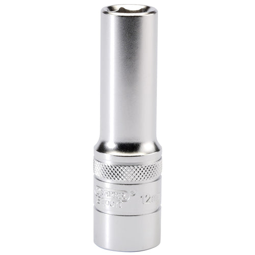 Draper Tools 1/2 Square Drive 6 Point Metric Deep Socket (12mm) DRA16643