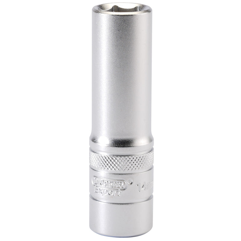 Draper Tools 1/2 Square Drive 6 Point Metric Deep Socket (14mm) DRA16647
