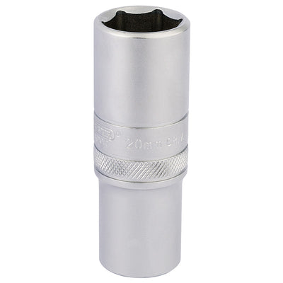 Draper Tools 1/2 Square Drive 6 Point Metric Deep Socket (20mm) DRA16652