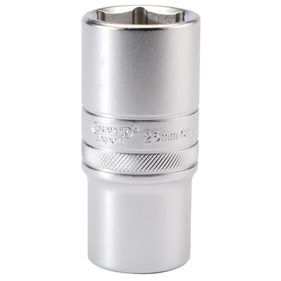 Draper Tools 1/2 Square Drive 6 Point Metric Deep Socket (26mm) DRA16656