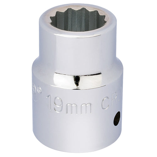 Draper Tools 3/4 Square Drive 12 Point Socket (19mm) DRA16690