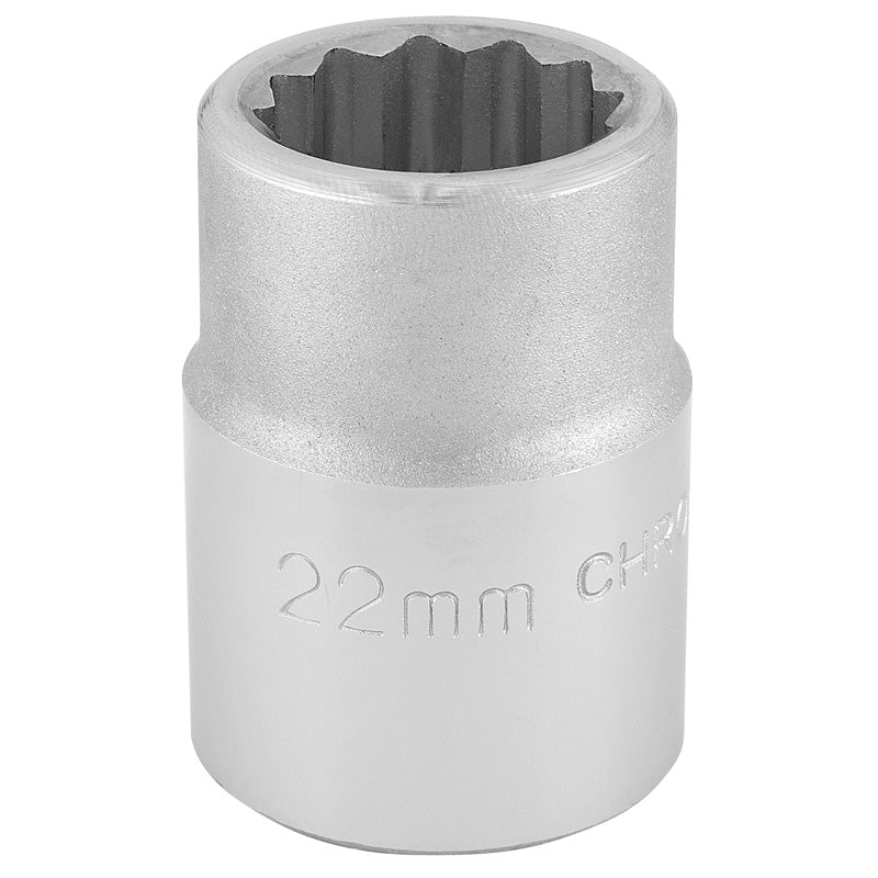 Draper Tools 3/4 Square Drive 12 Point Socket (22mm) DRA16691