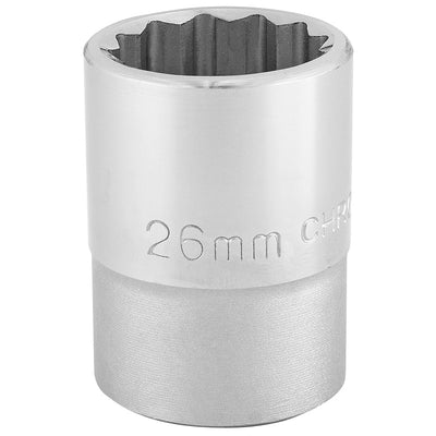 Draper Tools 3/4 Square Drive 12 Point Socket (26mm) DRA16694