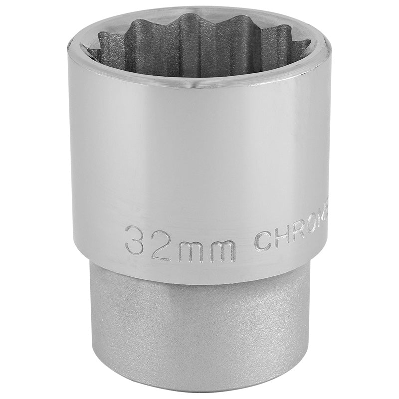Draper Tools 3/4 Square Drive 12 Point Socket (32mm) DRA16699